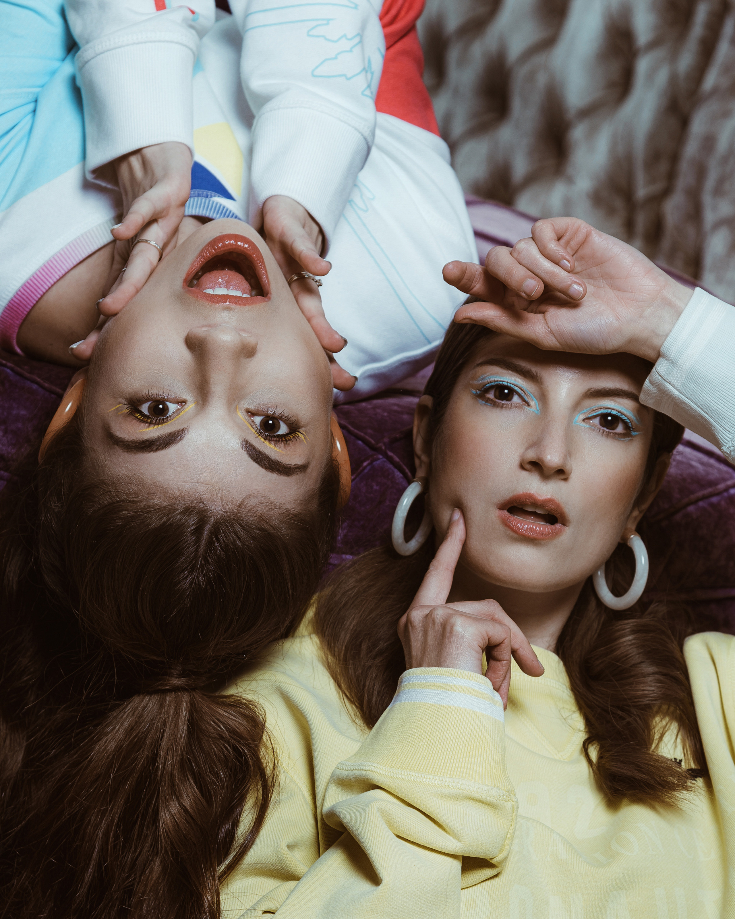 Girls in Sweatshirts