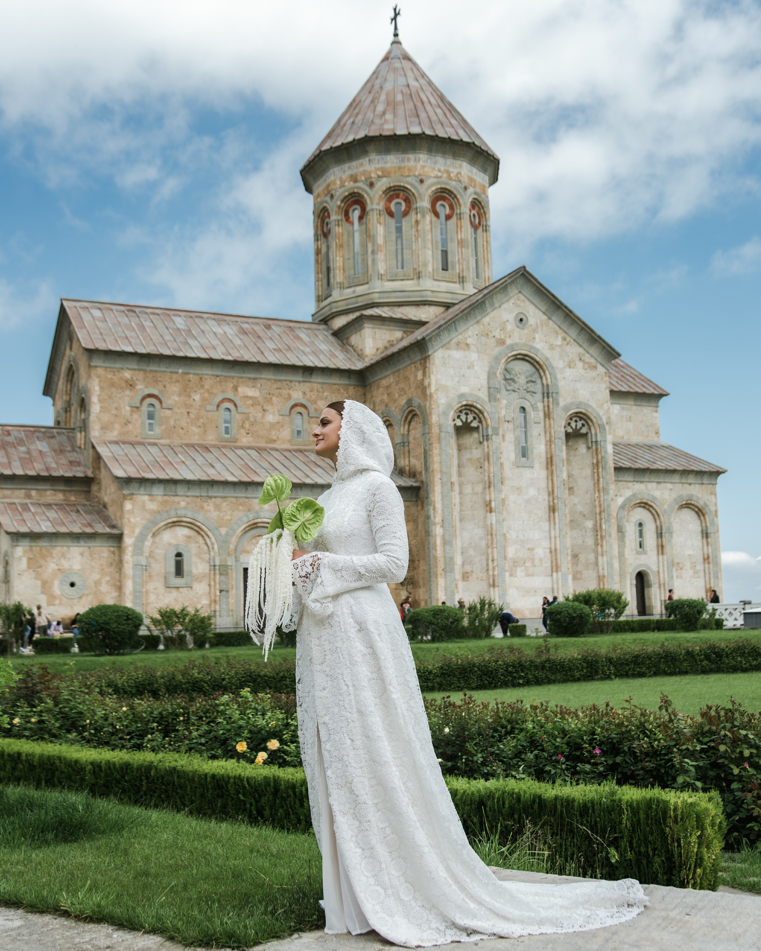 Венчание в Кахетии. Пара из Казахстана