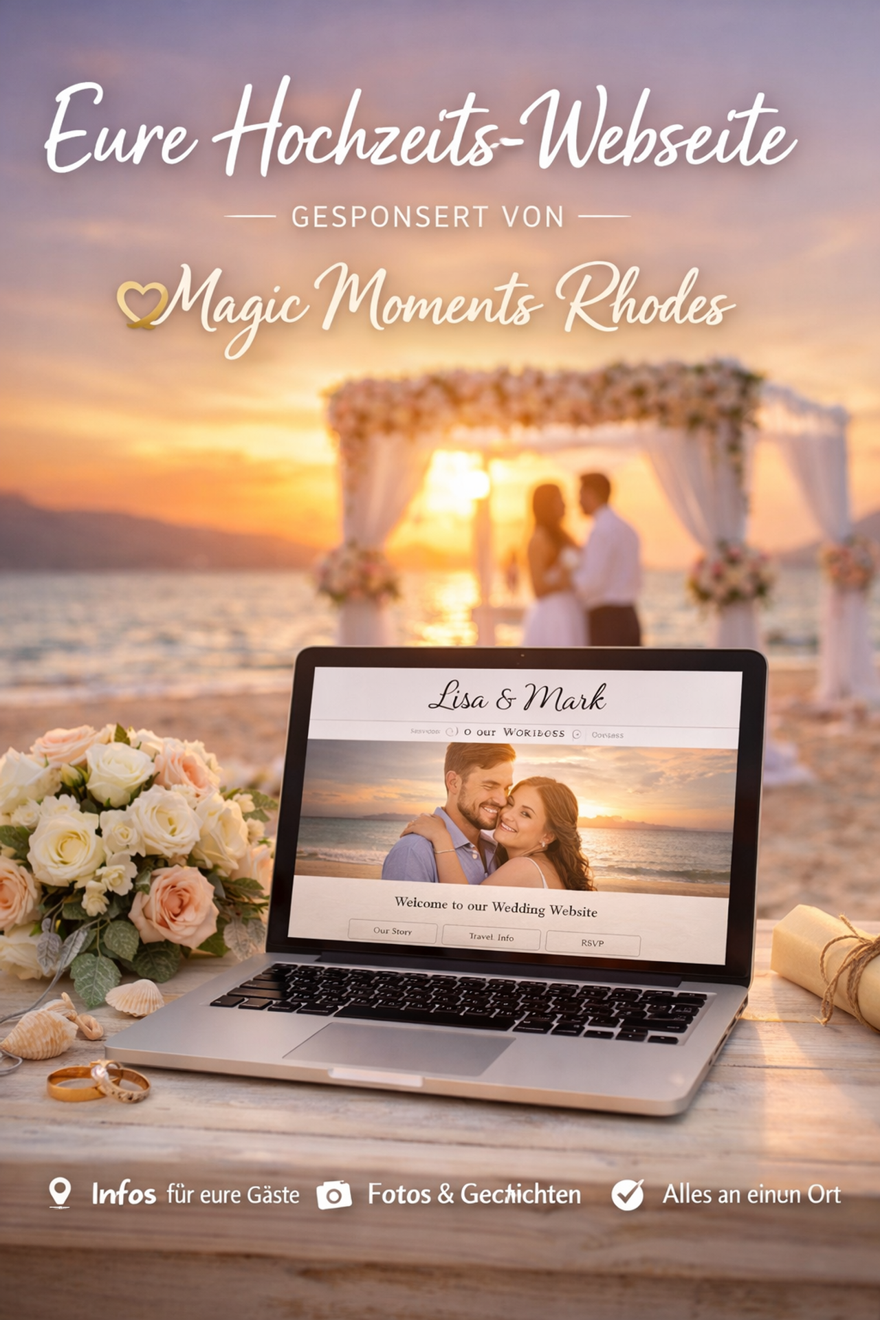 Blog. Heiraten auf Rhodos & Heiratsantrag | Renate Woeste Zertifizierte Planerin