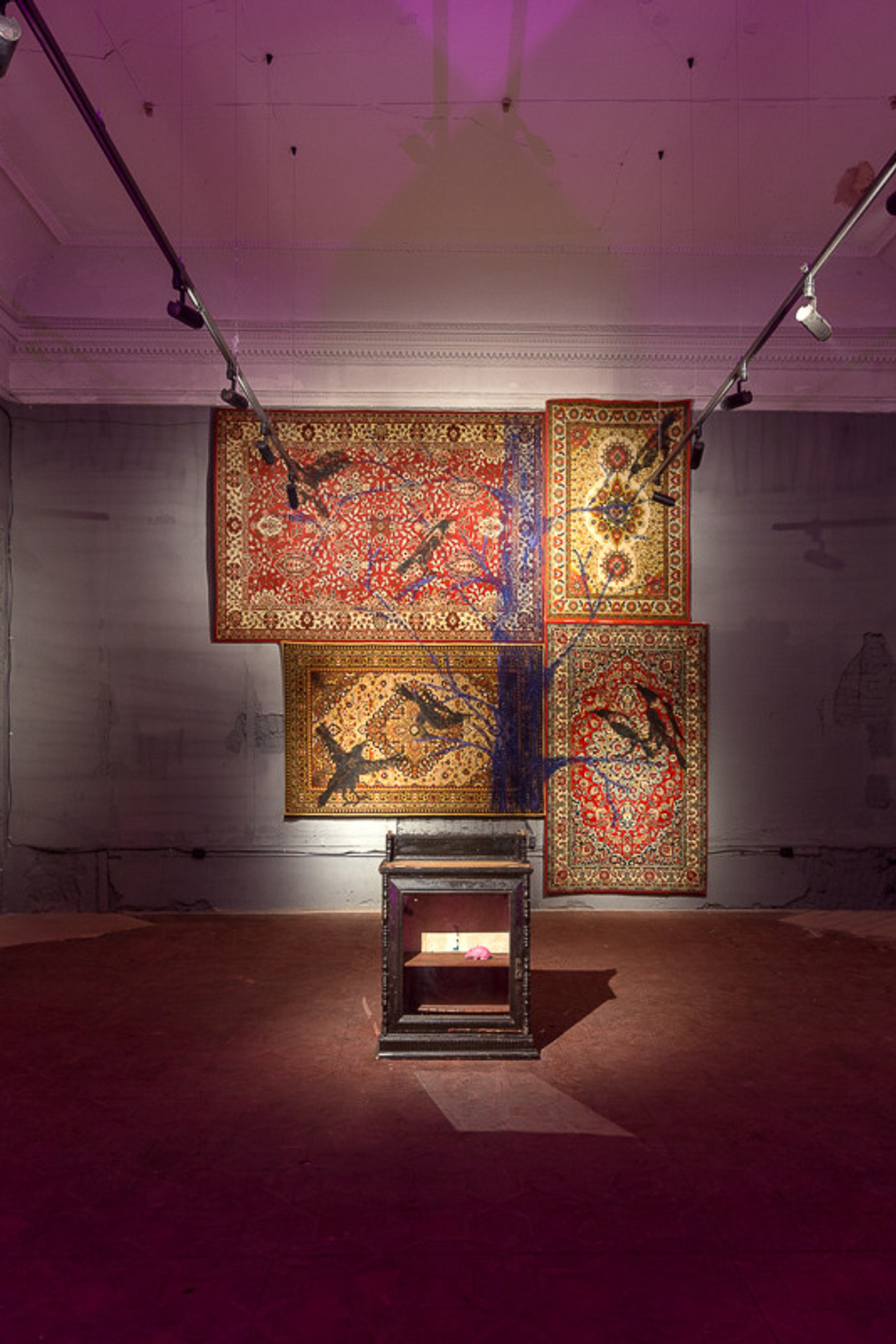 Birds in a magic garden, 2021