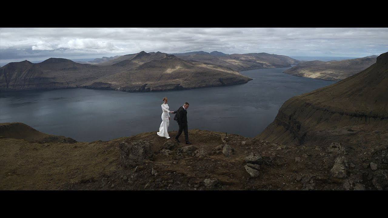 Elopement at Faroe islands. Iceland elopement photographer & videographer