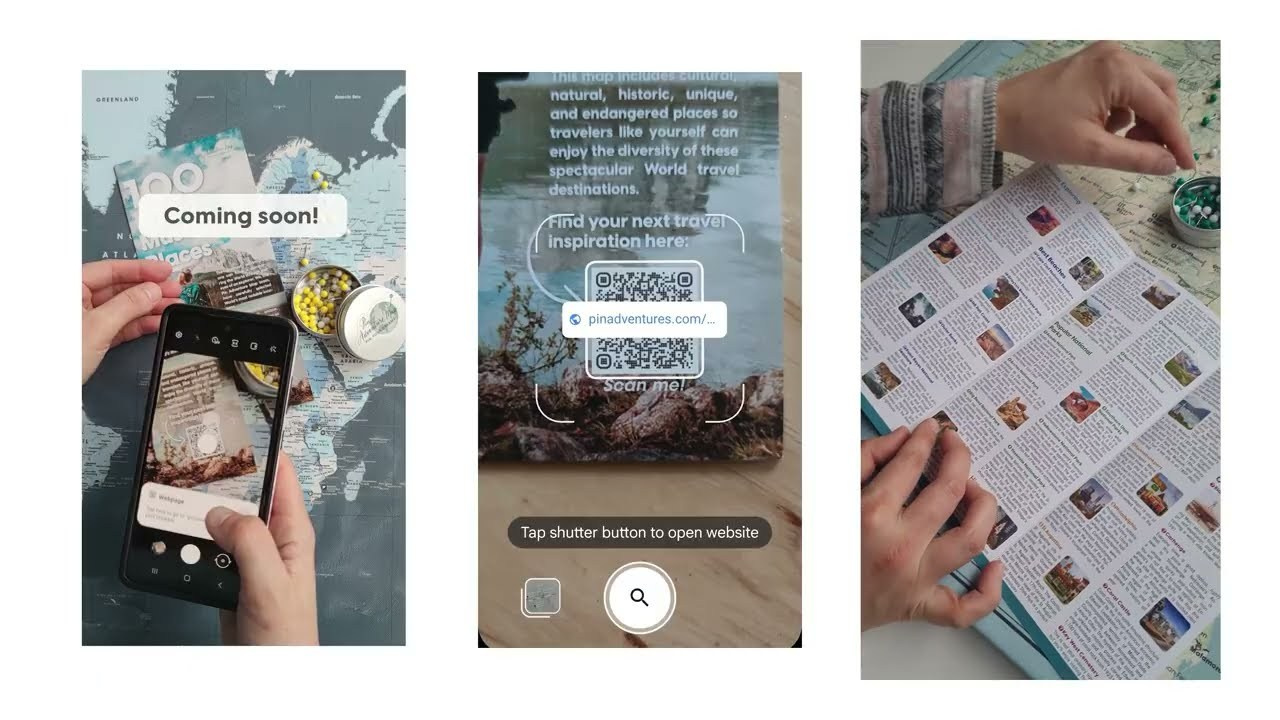 Ad Campaign for new Pin Adventure Map product launching. ContentLab — visual content for your business