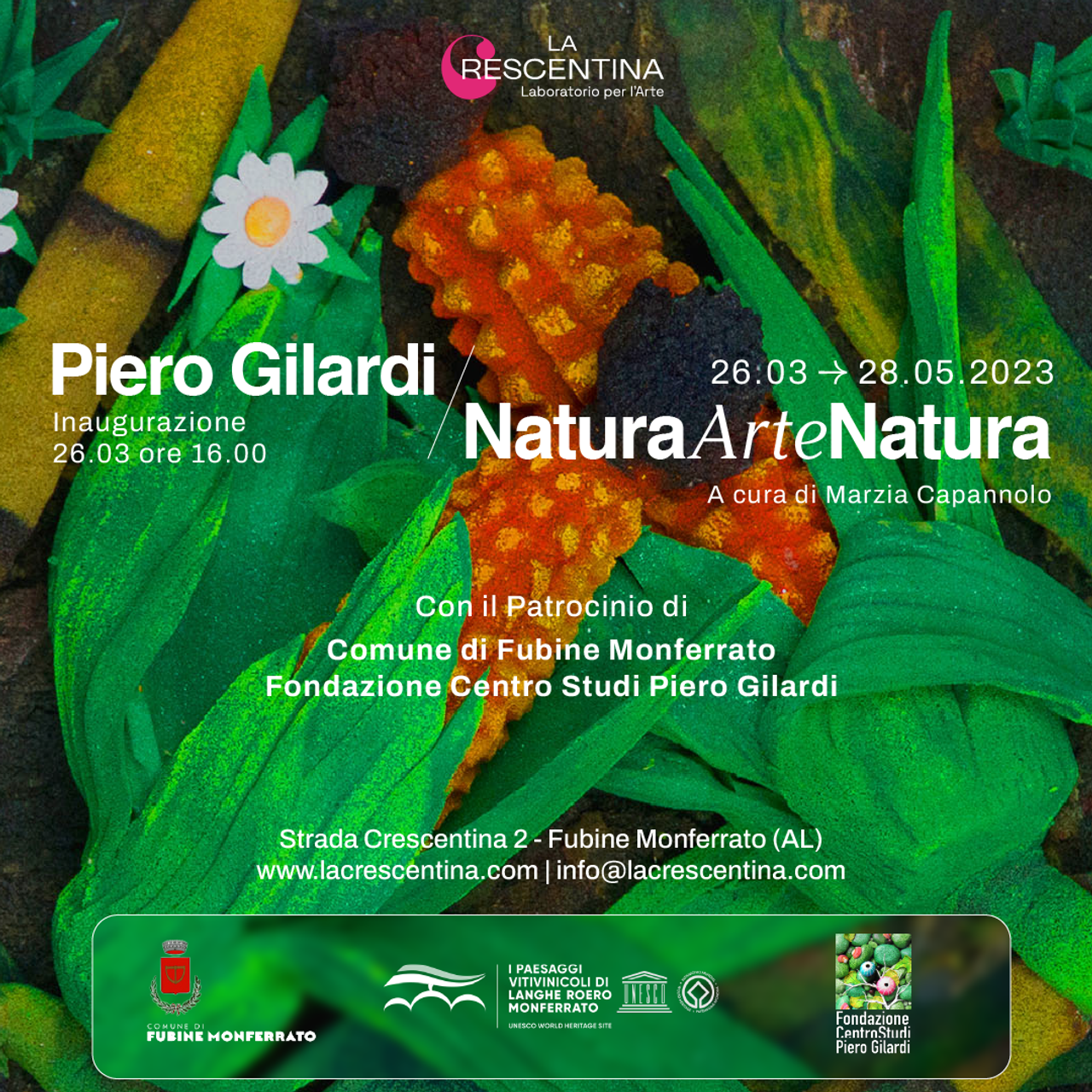 La Crescentina — visual identity. Aura Studio / co-design space