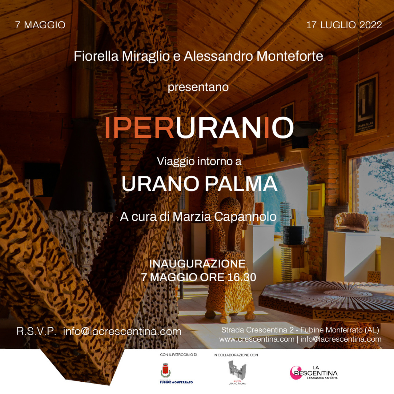 La Crescentina — visual identity. Aura Studio / co-design space