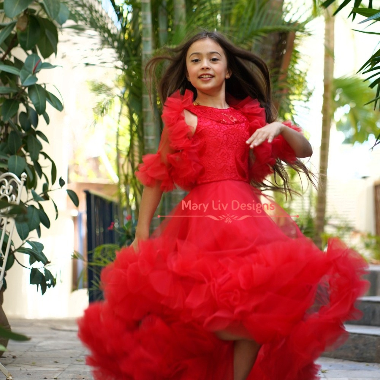 שמלה " Flamingo "