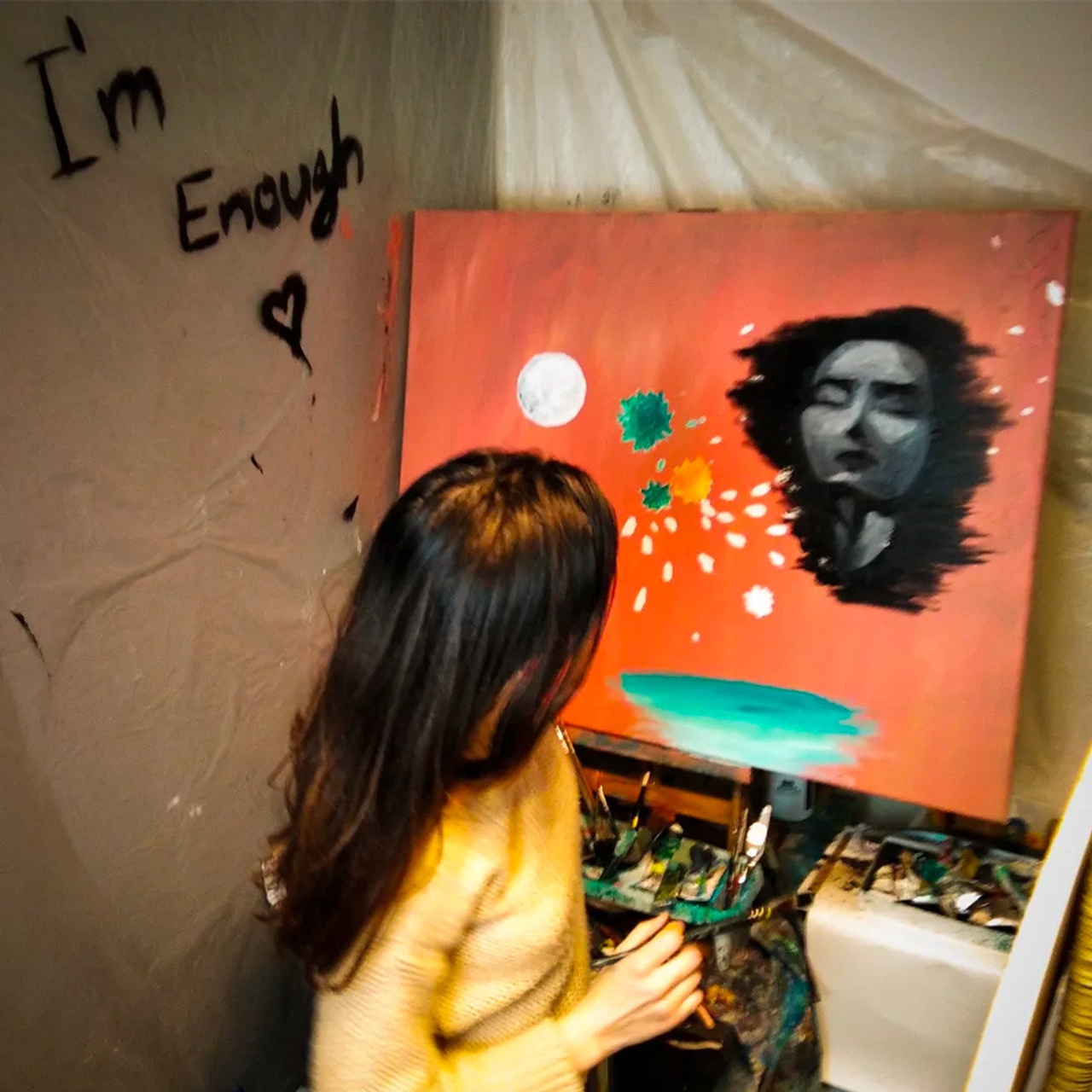 Introspektivní malba. Dana Lišková — Empatická fotografka | Introspektivní umělkyně | Neurodivergentní koučka| Zakladatelka Artepy.cz