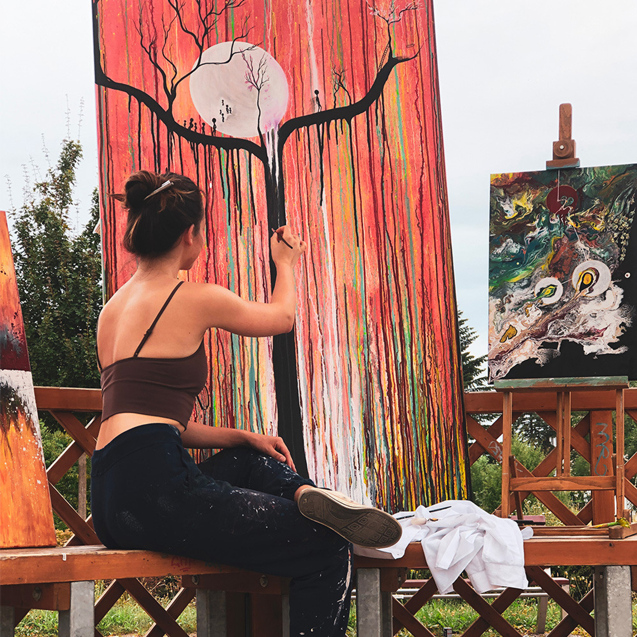 Introspektivní malba. Dana Lišková — Empatická fotografka | Introspektivní umělkyně | Neurodivergentní koučka| Zakladatelka Artepy.cz