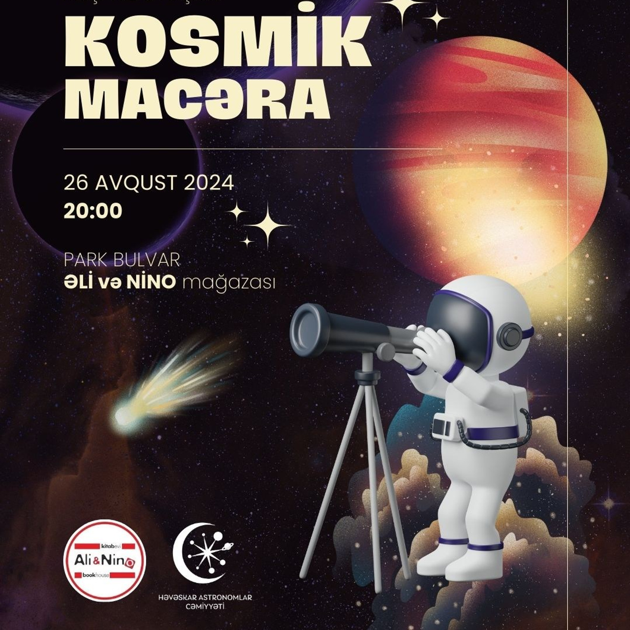 100 saat Astronomiya: Günəşin teleskopla müşahidəsi. Həvəskar Astronomlar Cəmiyyəti — Astronomy.az