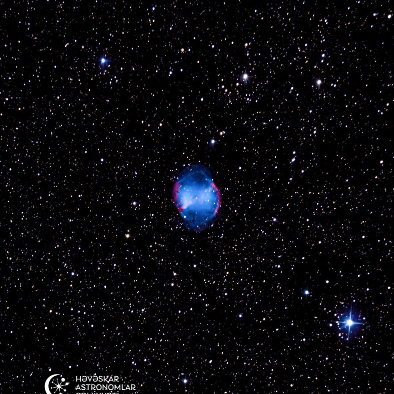 “Lagoon” və “Trifid” dumanlıqları. Həvəskar Astronomlar Cəmiyyəti — Astronomy.az