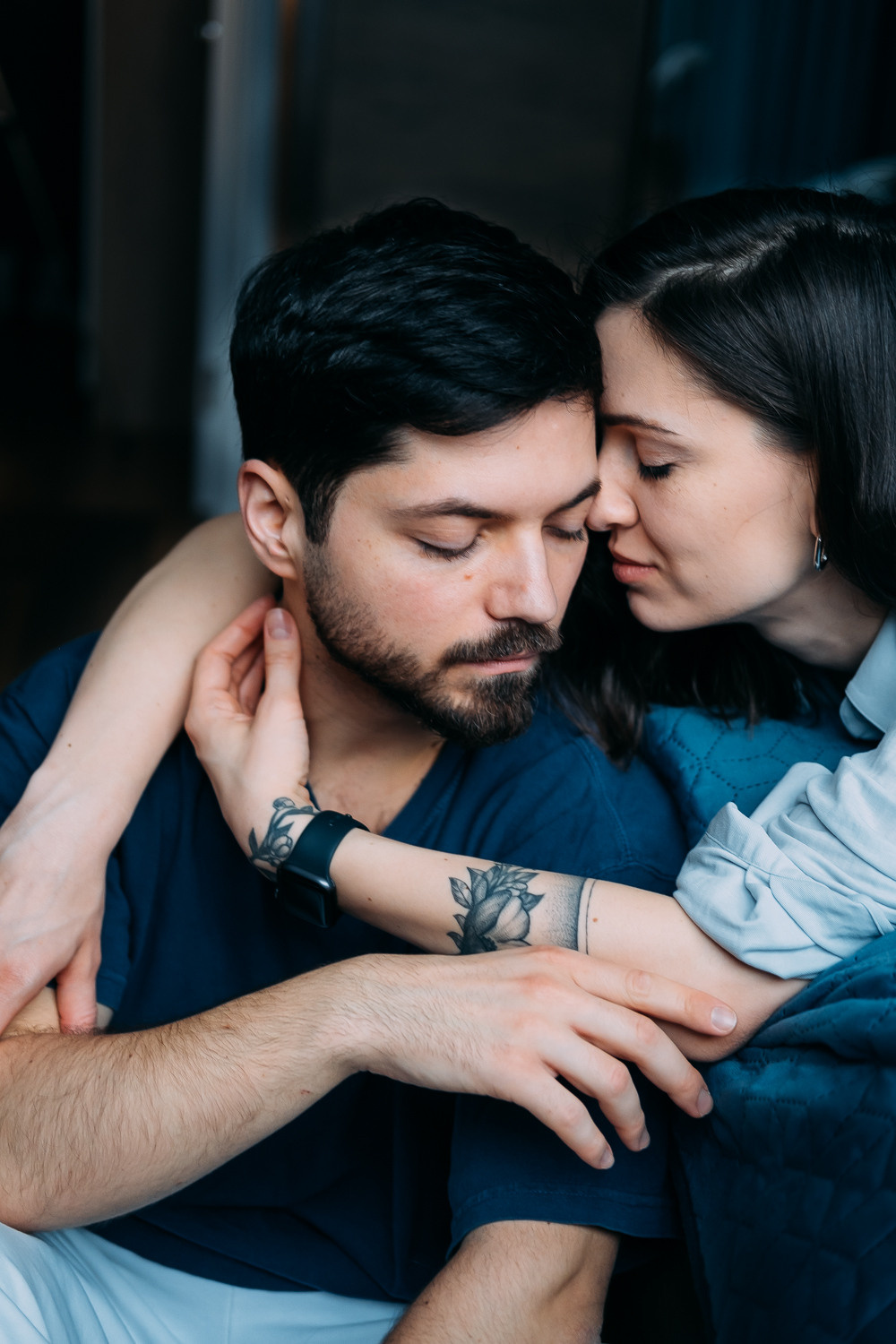 Неспешное утро Макса и Марины. Сімейний і портретний фотограф у Києві Проценко Алла