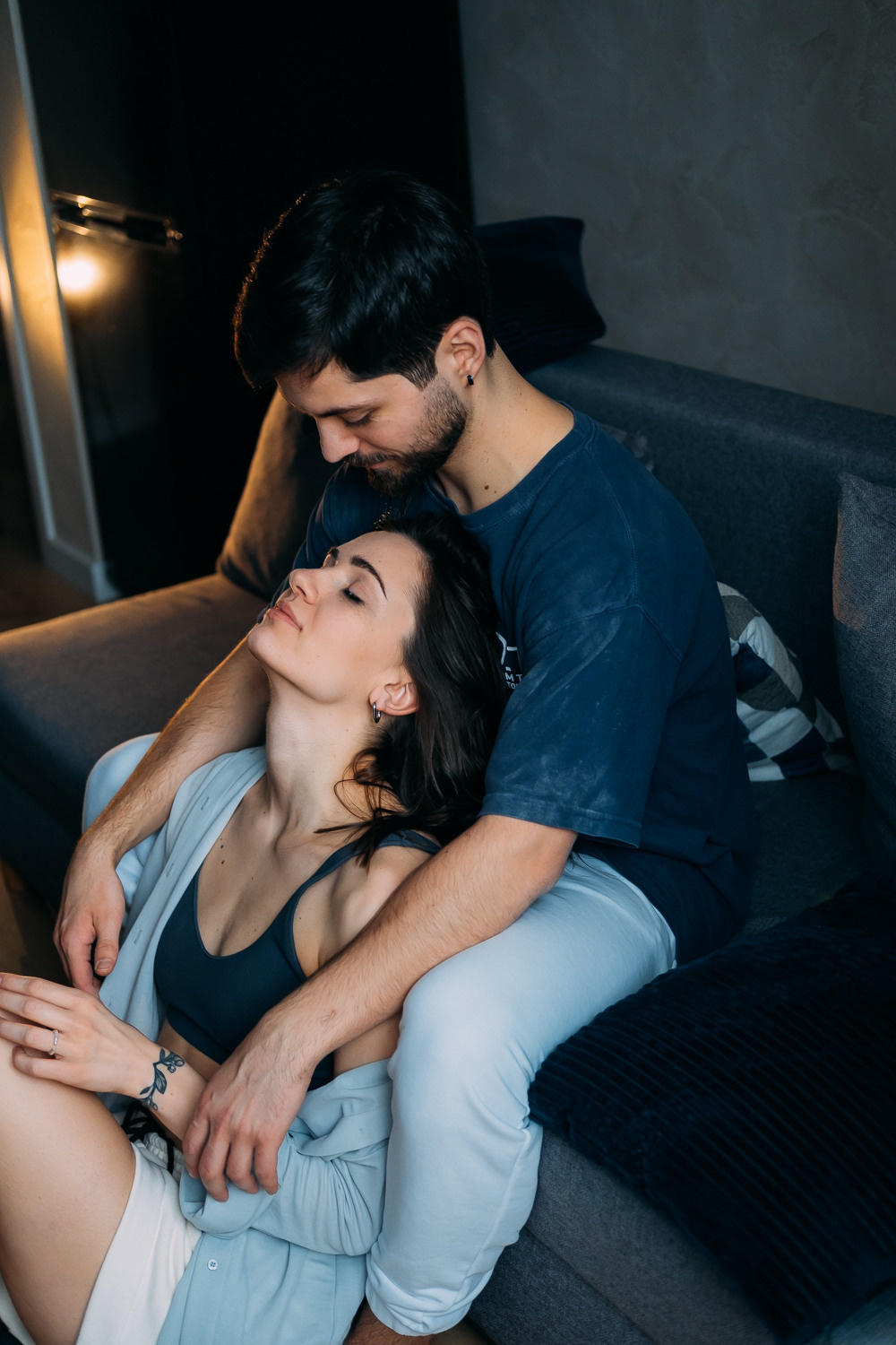 Неспешное утро Макса и Марины. Сімейний і портретний фотограф у Києві Проценко Алла