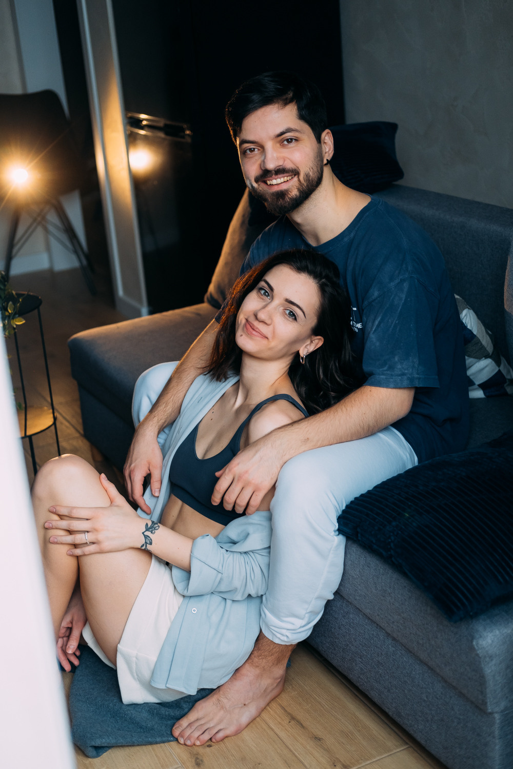 Неспешное утро Макса и Марины. Сімейний і портретний фотограф у Києві Проценко Алла