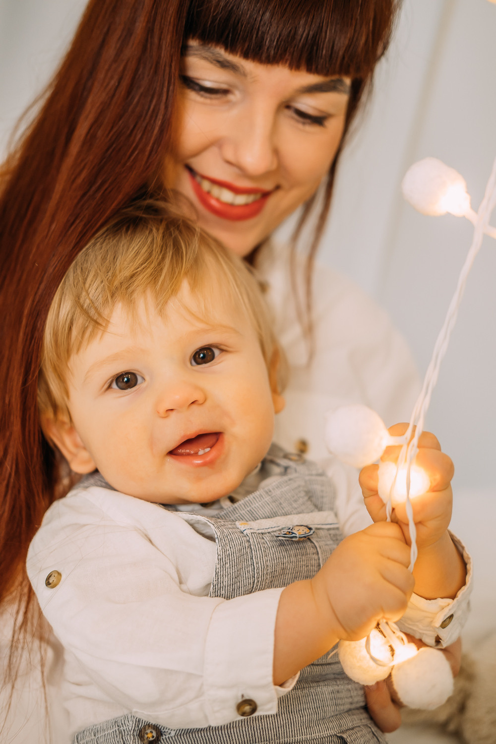 Где-то рядом с облаками. Новогодняя съемка Наташи, Тараса и их малыша. Сімейний і портретний фотограф у Києві Проценко Алла