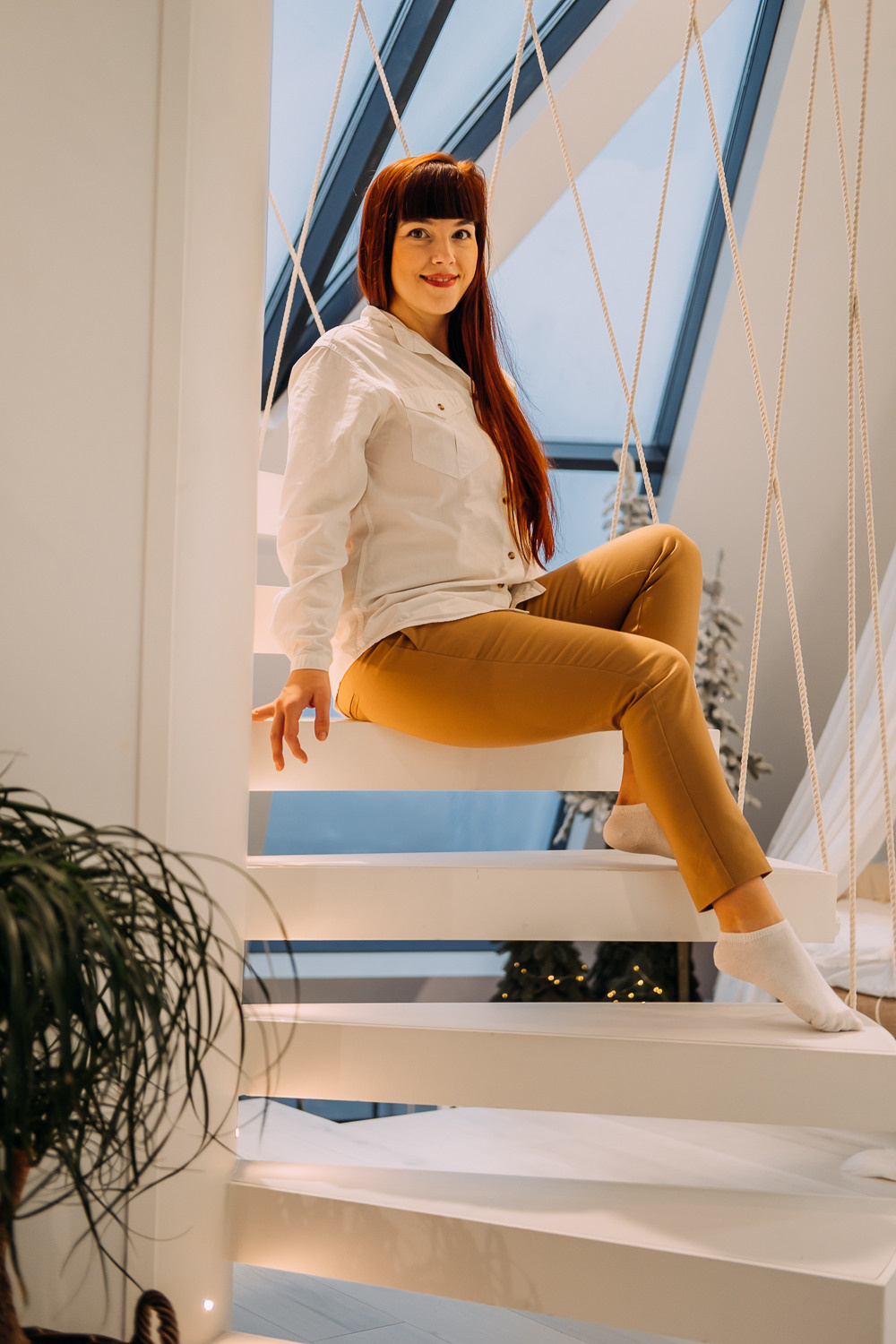 Где-то рядом с облаками. Новогодняя съемка Наташи, Тараса и их малыша. Сімейний і портретний фотограф у Києві Проценко Алла