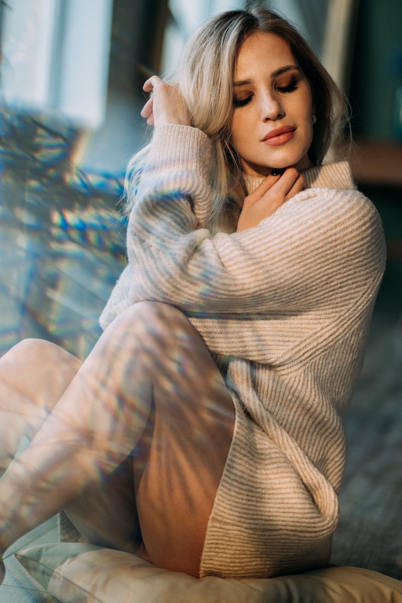 Цветочная фотосессия Иры. Сімейний і портретний фотограф у Києві Проценко Алла