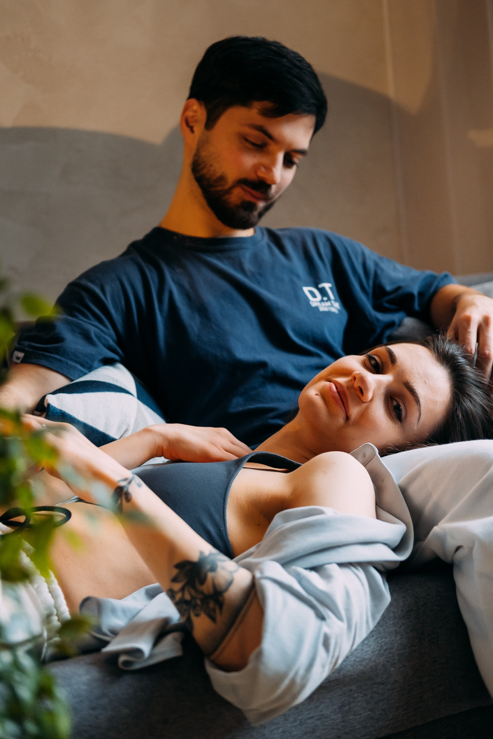 Неспешное утро Макса и Марины. Сімейний і портретний фотограф у Києві Проценко Алла