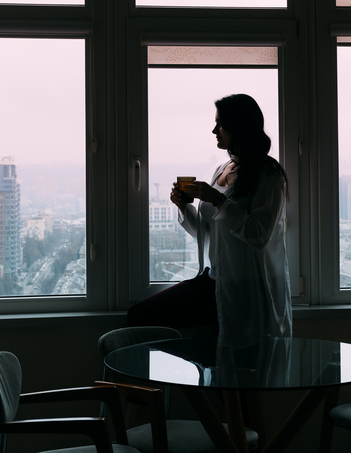 Город, как на ладони: фотосессия Марины. Сімейний і портретний фотограф у Києві Проценко Алла