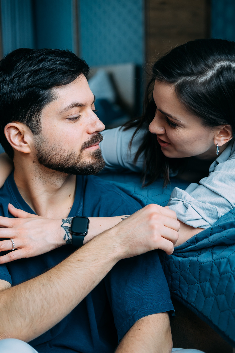 Неспешное утро Макса и Марины. Сімейний і портретний фотограф у Києві Проценко Алла