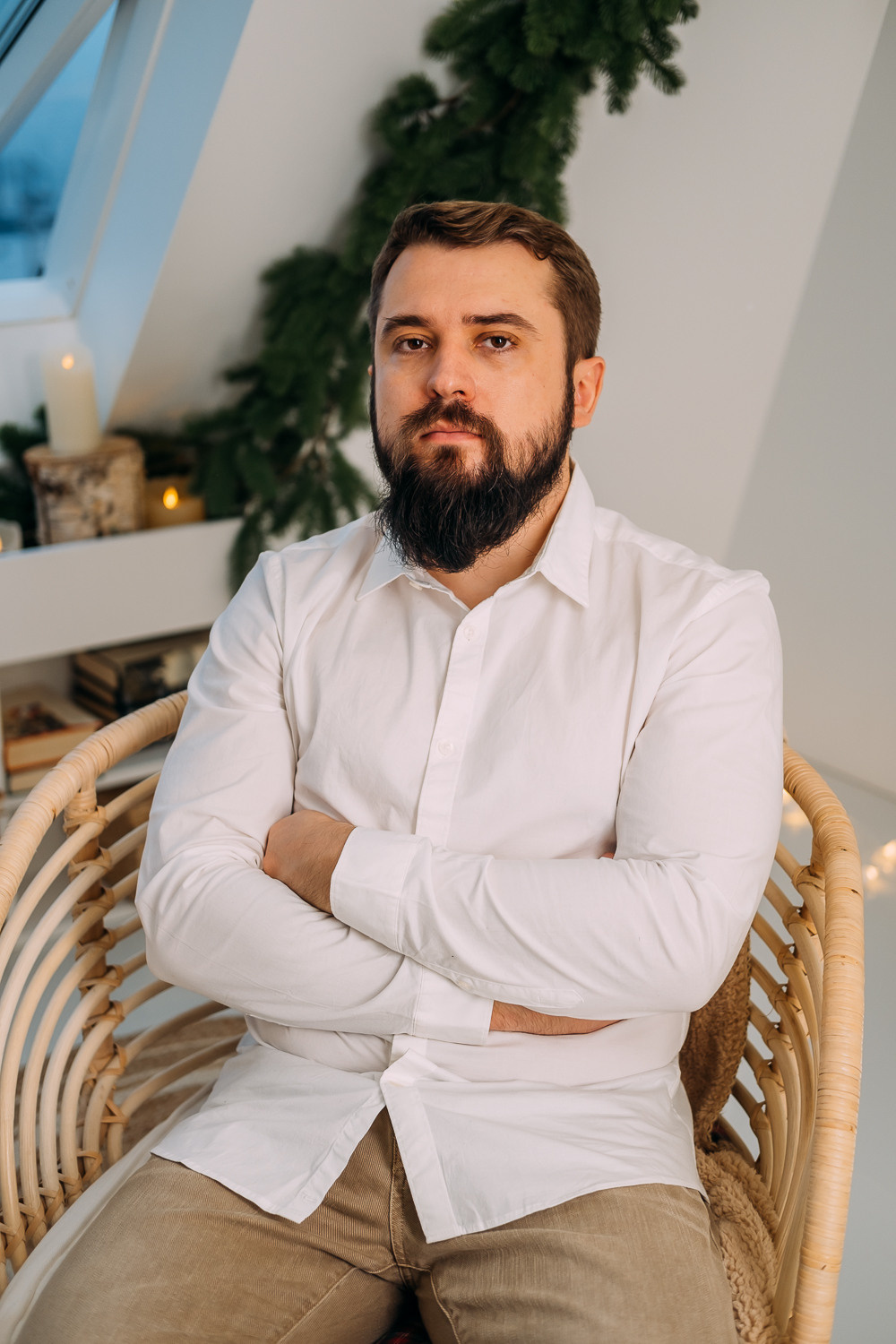 Где-то рядом с облаками. Новогодняя съемка Наташи, Тараса и их малыша. Сімейний і портретний фотограф у Києві Проценко Алла