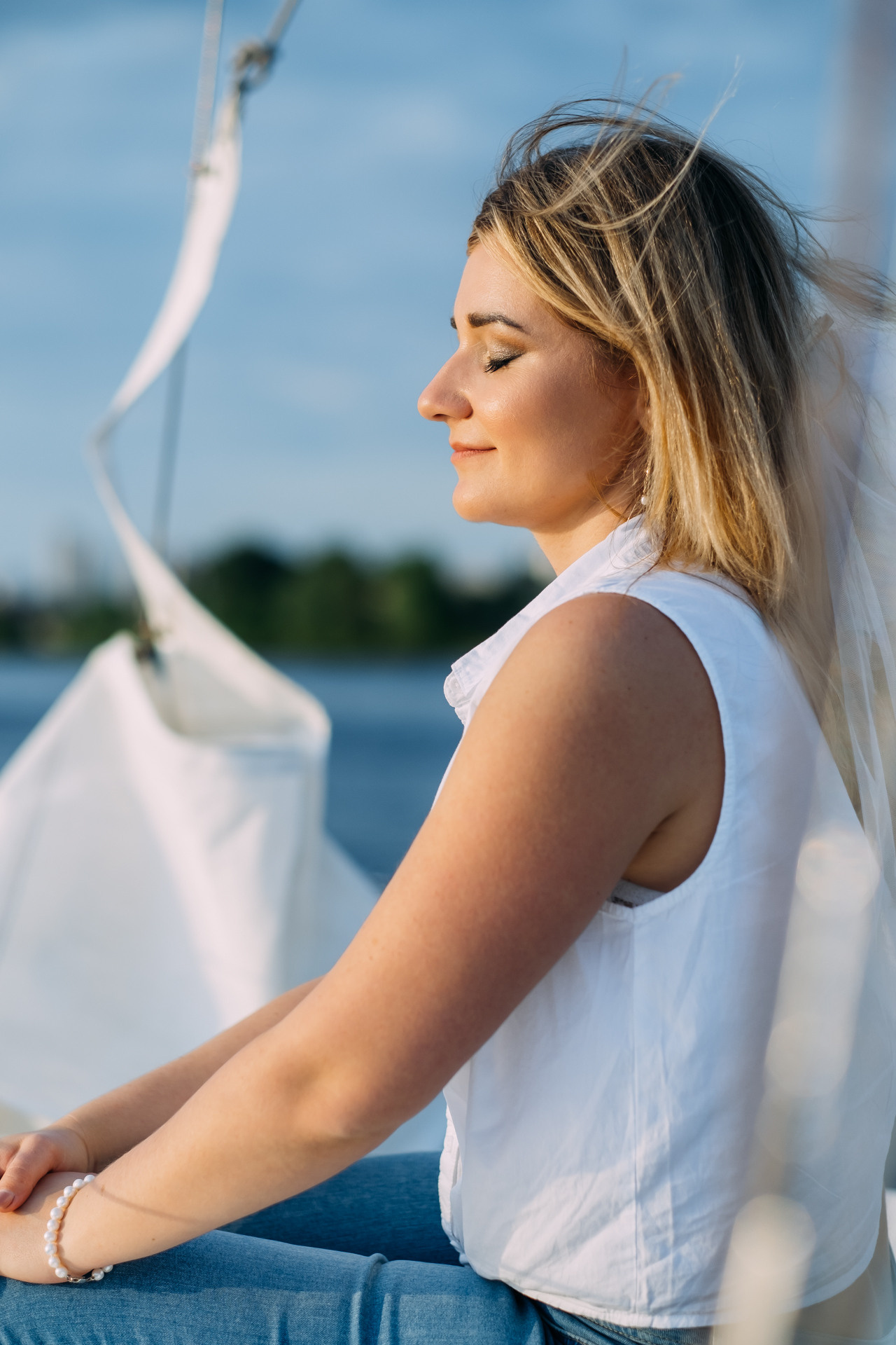 Девичник на яхте для Вишенки. Сімейний і портретний фотограф у Києві Проценко Алла