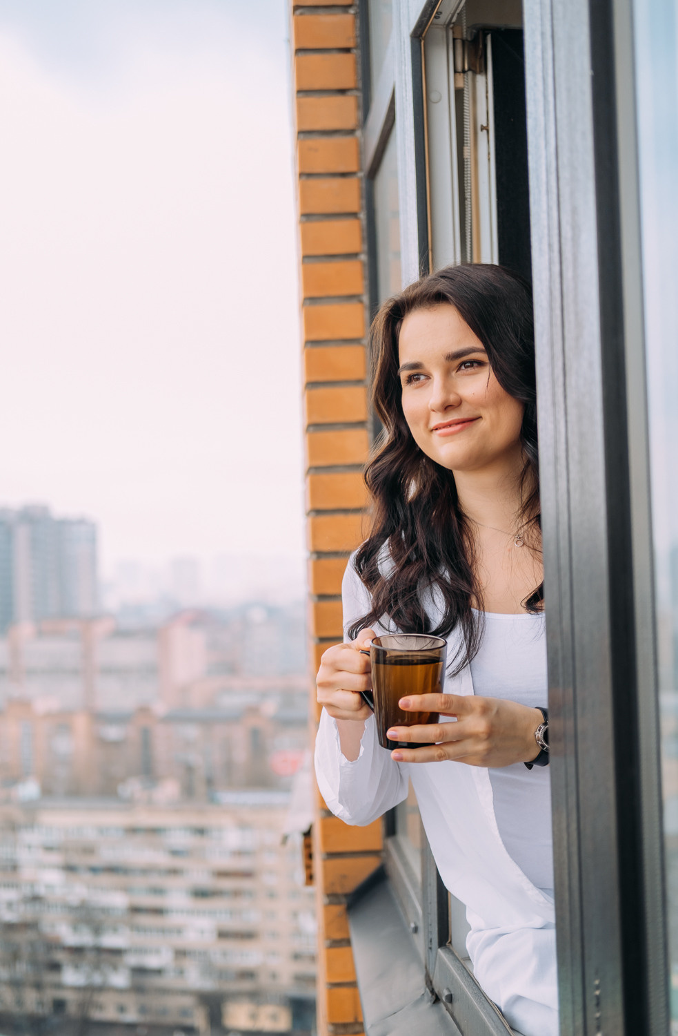 Город, как на ладони: фотосессия Марины. Сімейний і портретний фотограф у Києві Проценко Алла