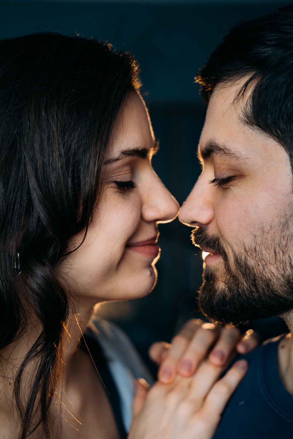 Неспешное утро Макса и Марины. Сімейний і портретний фотограф у Києві Проценко Алла