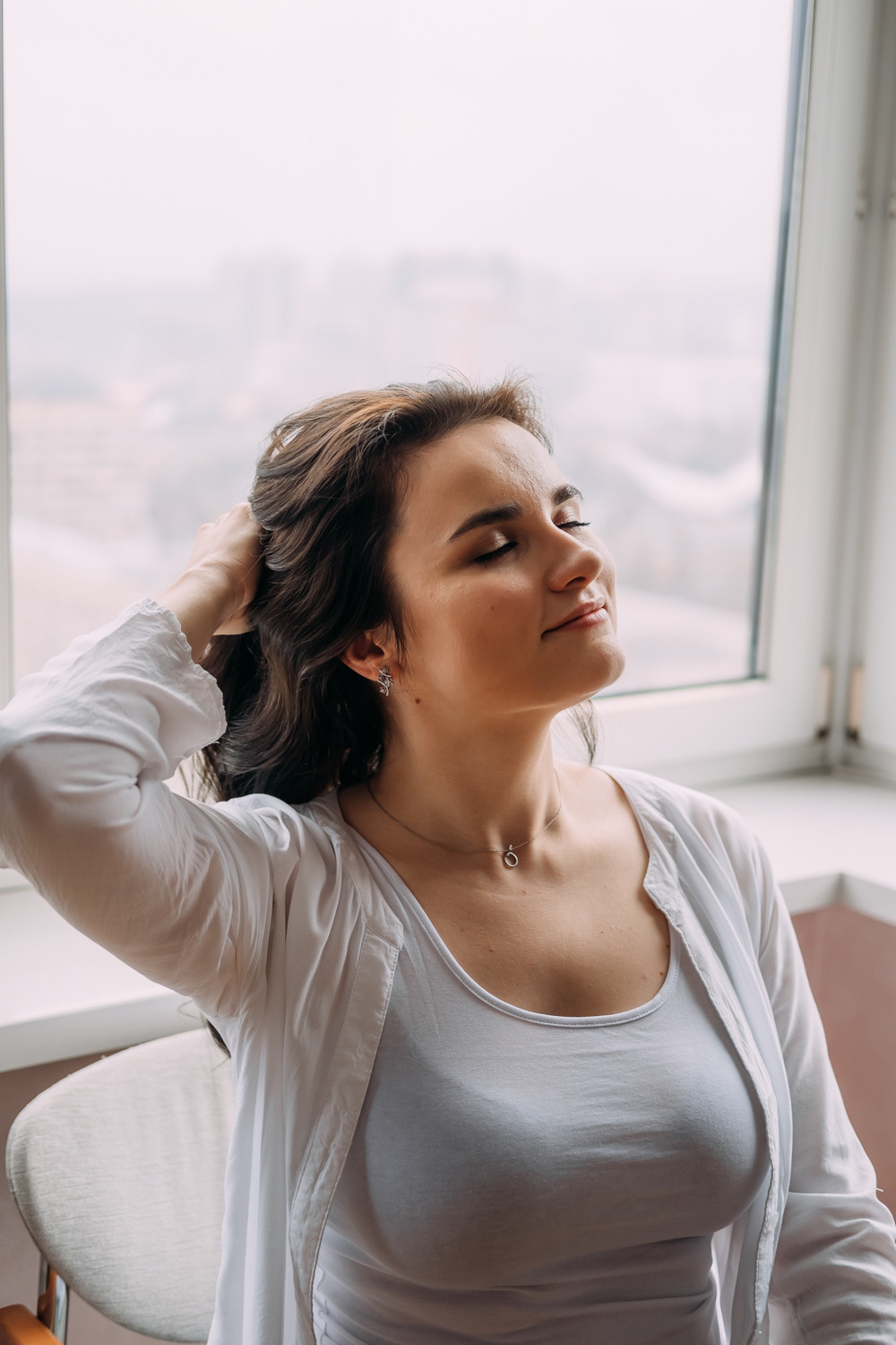 Город, как на ладони: фотосессия Марины. Сімейний і портретний фотограф у Києві Проценко Алла