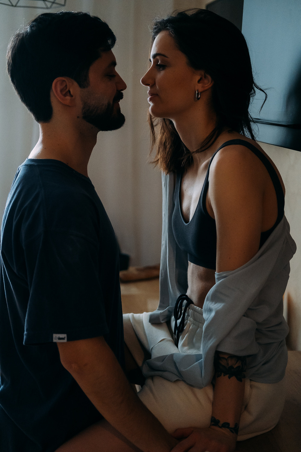 Неспешное утро Макса и Марины. Сімейний і портретний фотограф у Києві Проценко Алла