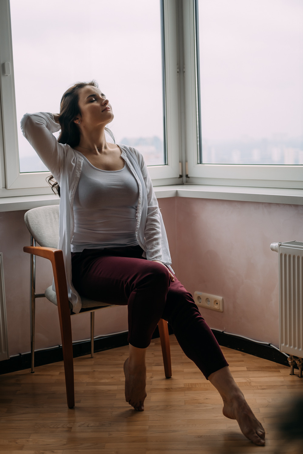 Город, как на ладони: фотосессия Марины. Сімейний і портретний фотограф у Києві Проценко Алла