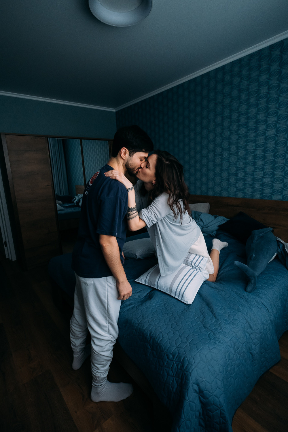 Неспешное утро Макса и Марины. Сімейний і портретний фотограф у Києві Проценко Алла