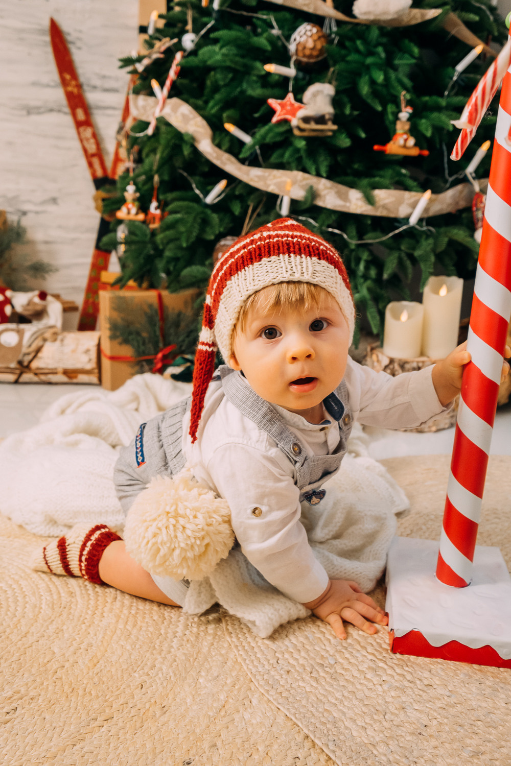 Где-то рядом с облаками. Новогодняя съемка Наташи, Тараса и их малыша. Сімейний і портретний фотограф у Києві Проценко Алла