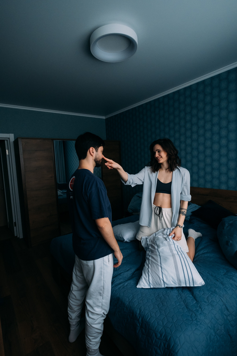 Неспешное утро Макса и Марины. Сімейний і портретний фотограф у Києві Проценко Алла