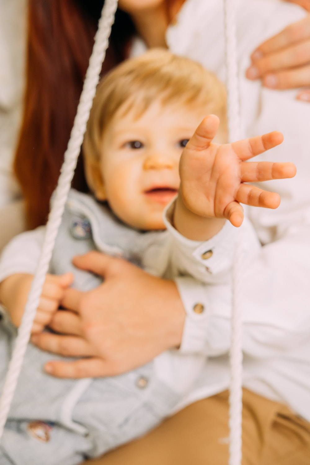 Где-то рядом с облаками. Новогодняя съемка Наташи, Тараса и их малыша. Сімейний і портретний фотограф у Києві Проценко Алла