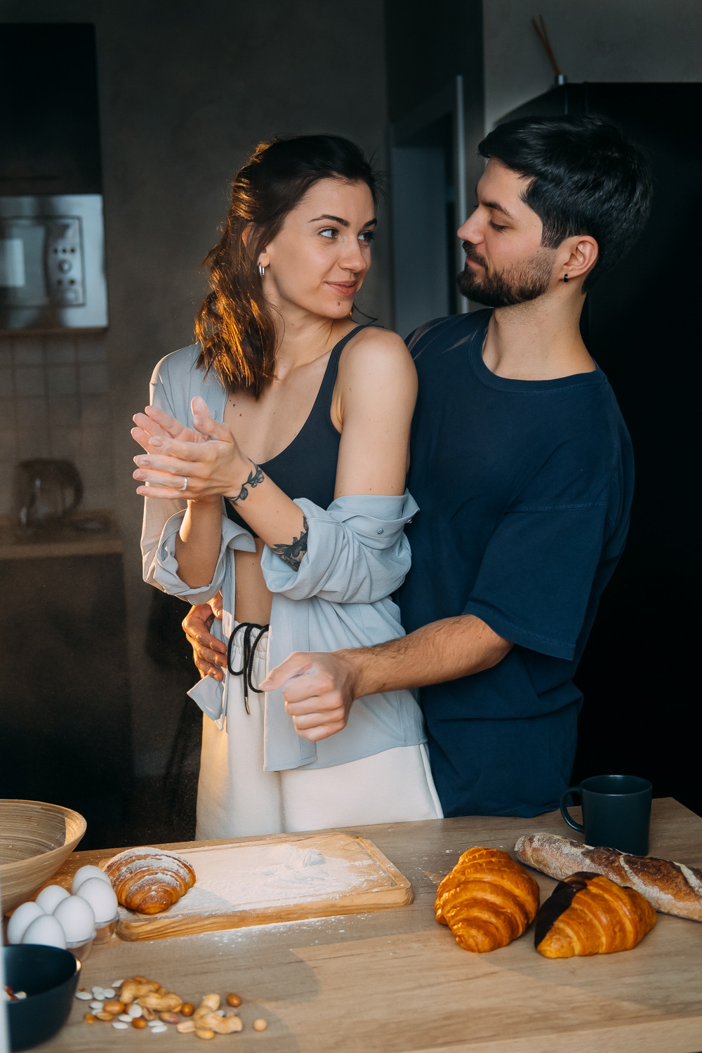 Неспешное утро Макса и Марины. Сімейний і портретний фотограф у Києві Проценко Алла