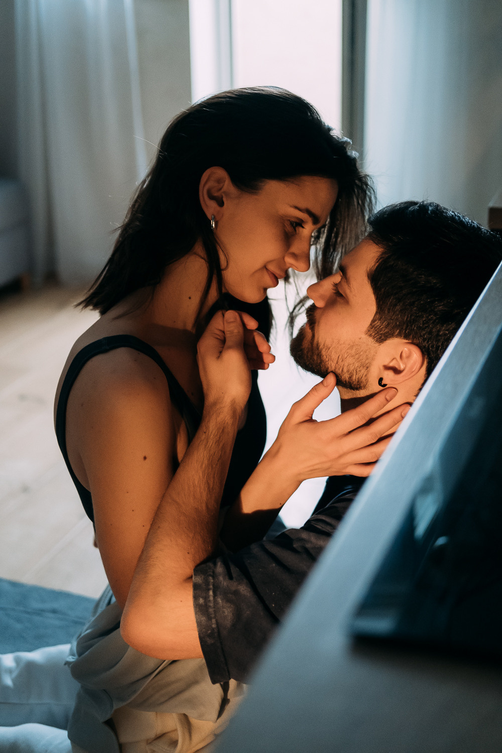 Неспешное утро Макса и Марины. Сімейний і портретний фотограф у Києві Проценко Алла