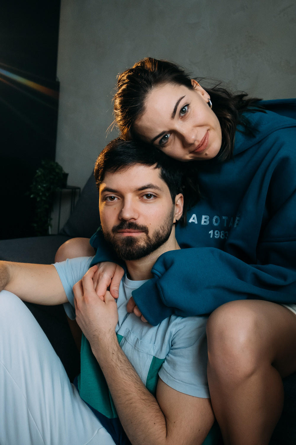 Неспешное утро Макса и Марины. Сімейний і портретний фотограф у Києві Проценко Алла