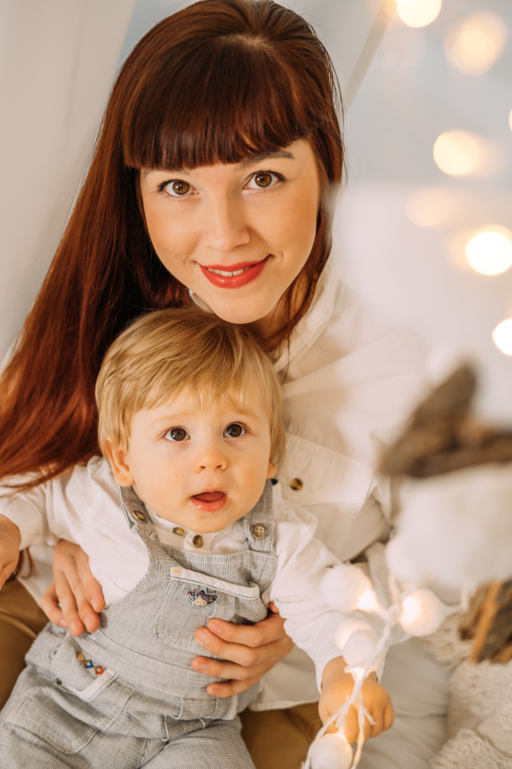 Где-то рядом с облаками. Новогодняя съемка Наташи, Тараса и их малыша. Сімейний і портретний фотограф у Києві Проценко Алла