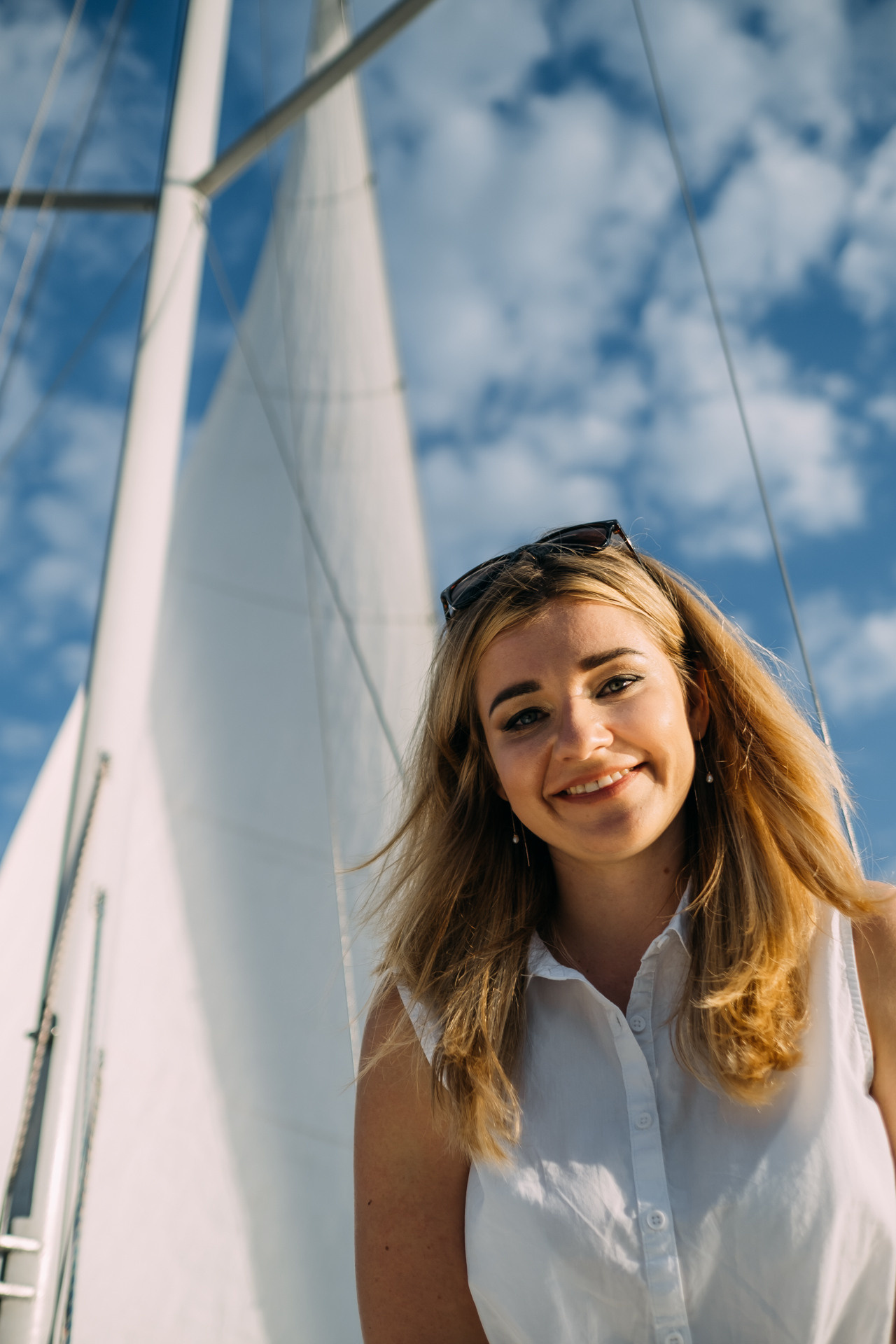 Девичник на яхте для Вишенки. Сімейний і портретний фотограф у Києві Проценко Алла