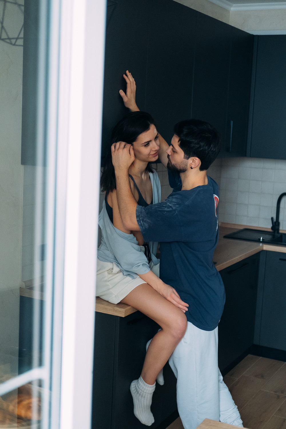 Неспешное утро Макса и Марины. Сімейний і портретний фотограф у Києві Проценко Алла