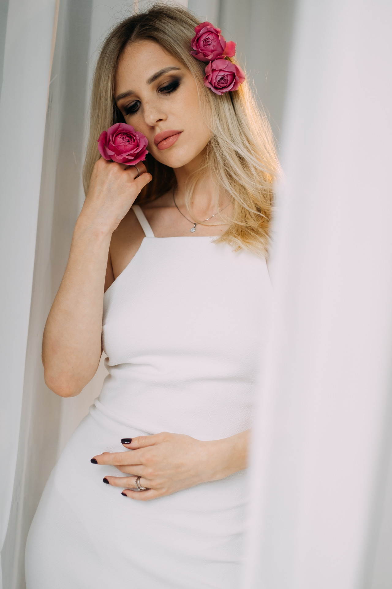 Цветочная фотосессия Иры. Сімейний і портретний фотограф у Києві Проценко Алла