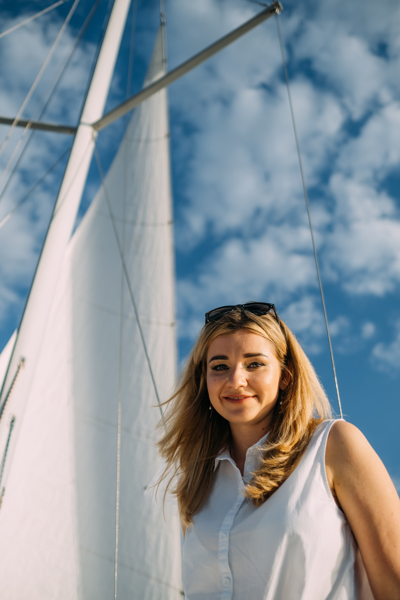 Девичник на яхте для Вишенки. Сімейний і портретний фотограф у Києві Проценко Алла