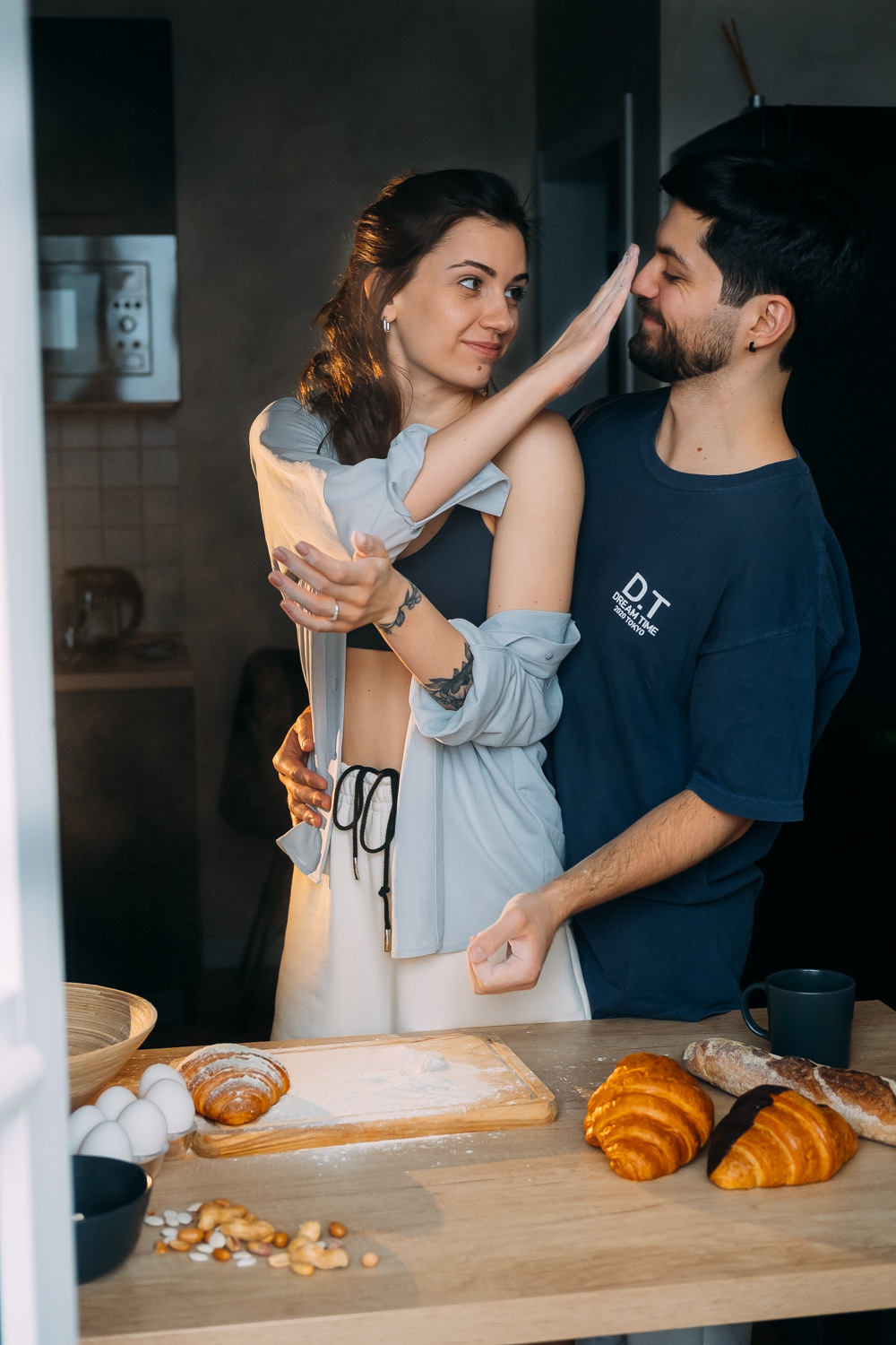 Неспешное утро Макса и Марины. Сімейний і портретний фотограф у Києві Проценко Алла