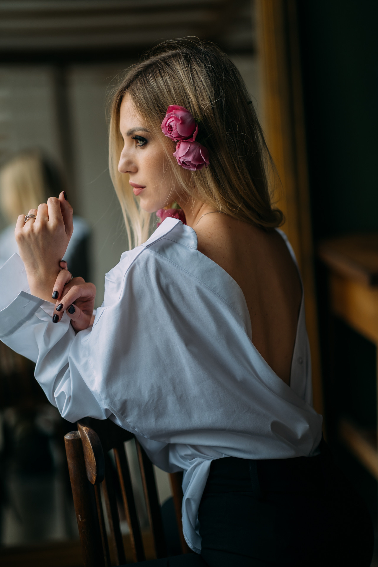 Цветочная фотосессия Иры. Сімейний і портретний фотограф у Києві Проценко Алла