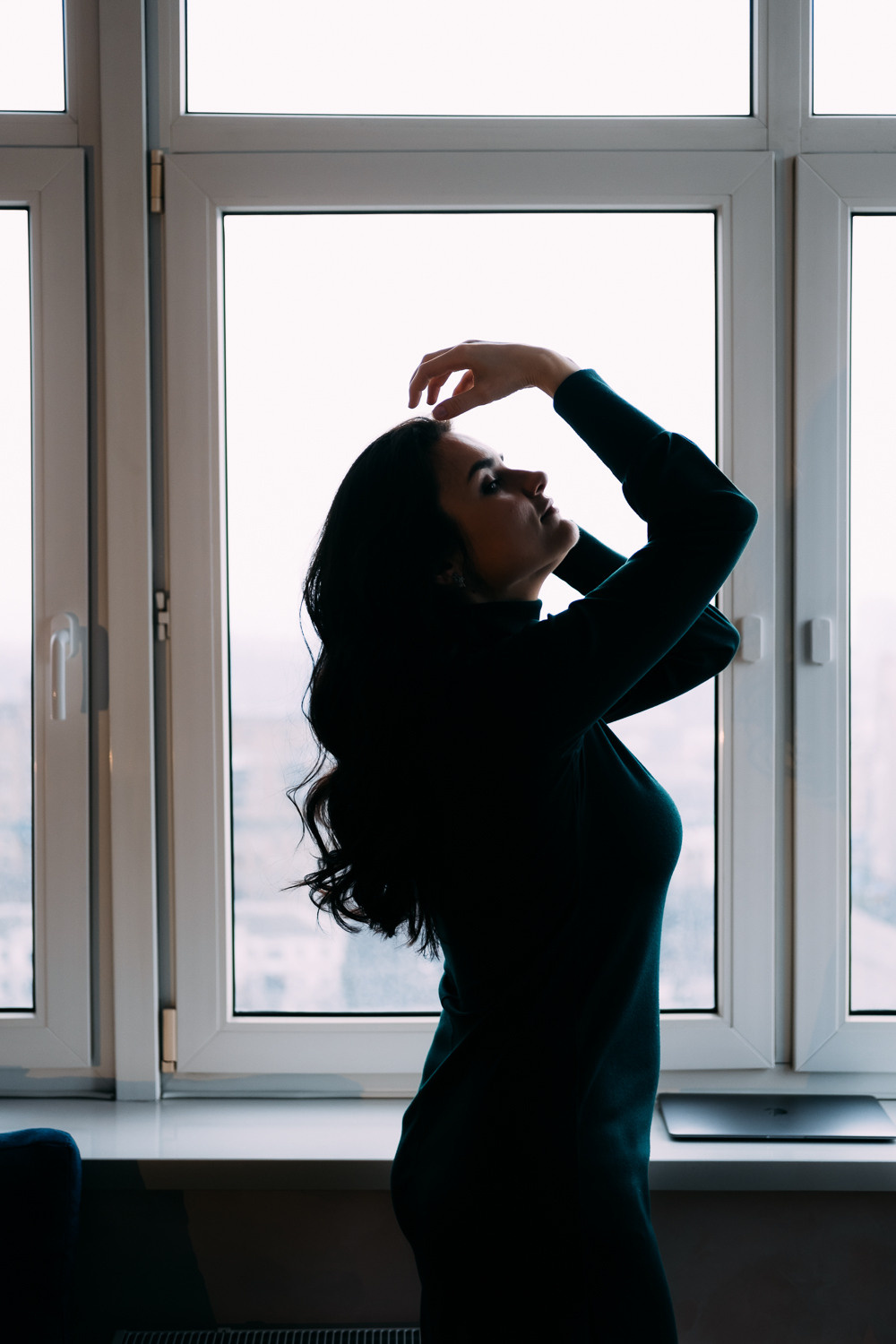 Город, как на ладони: фотосессия Марины. Сімейний і портретний фотограф у Києві Проценко Алла