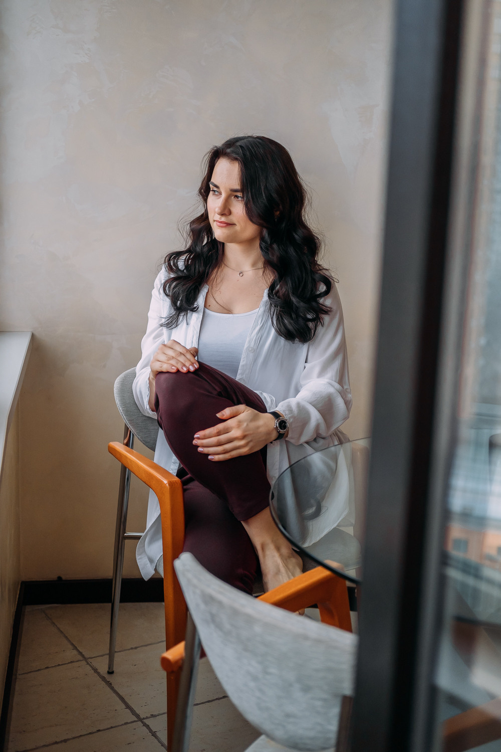 Город, как на ладони: фотосессия Марины. Сімейний і портретний фотограф у Києві Проценко Алла