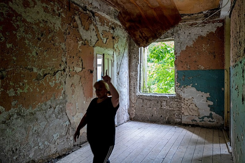 The ‘Metallurg’ sanatorium, Tskhaltubo municipality, Imereti region, Georgia. June 2021
