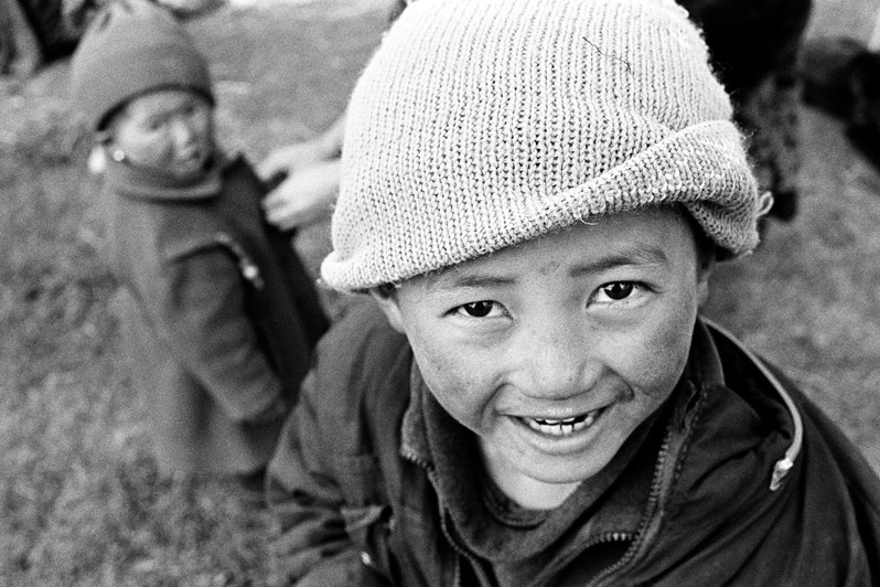 in the vicinity of Lake Song-Köl, Naryn region, Kyrgyzstan. September 2003