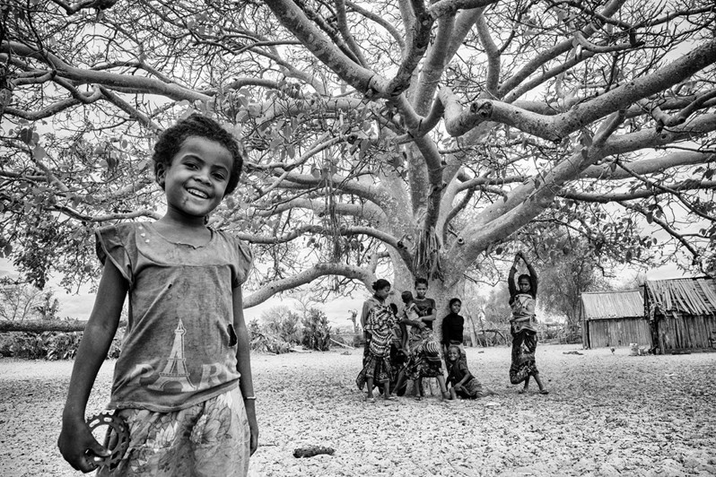 The village's Eiffel Tower, Marolinta, Beloha district, Androy region, Toliara province, Republic of Madagascar. 2018