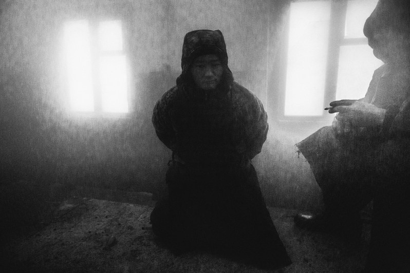 Stadukhino settlement, Bilibinsky district, Chukotka Autonomous Okrug, Russia. November 2013