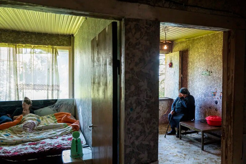 The ‘Intourist’ sanatorium, Tskhaltubo municipality, Imereti region, Georgia. May 2021